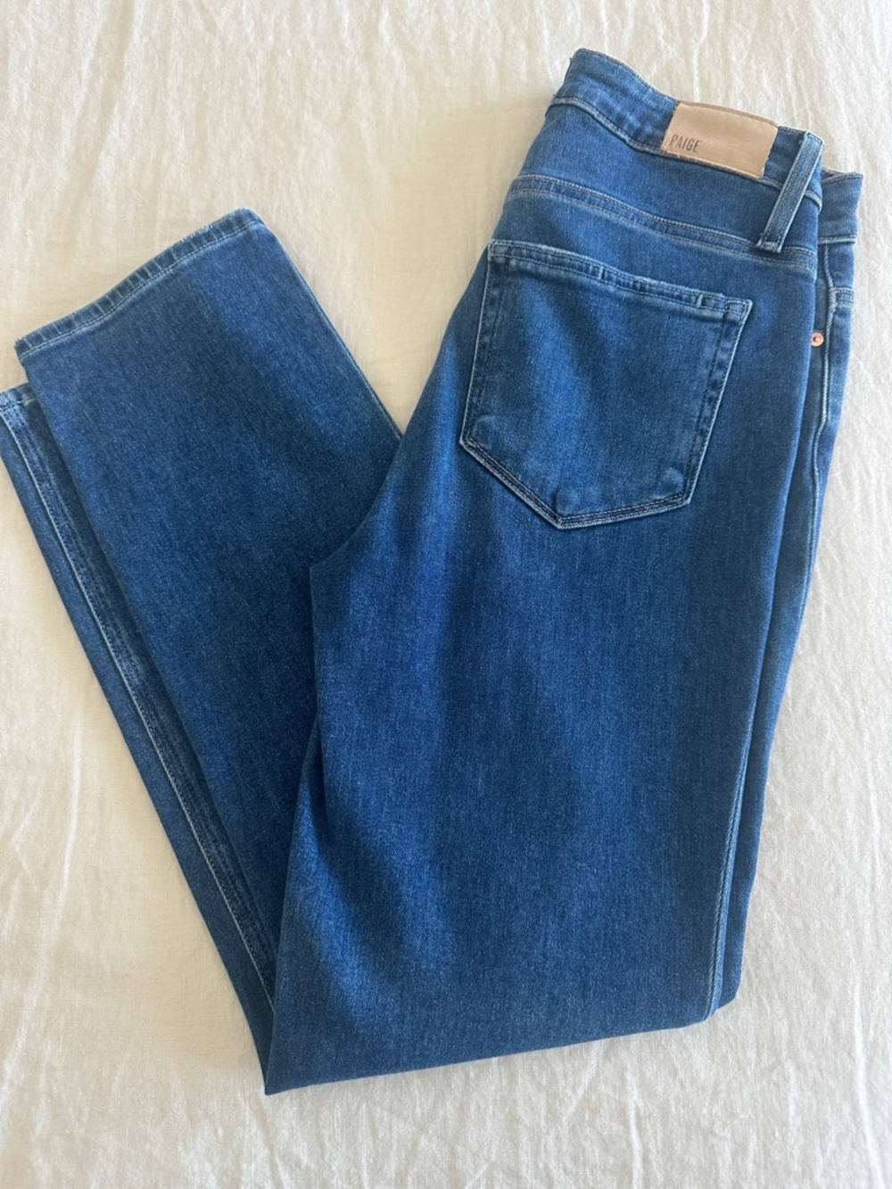 Paige Straight Leg Cindy Crop Jeans size 27 like new